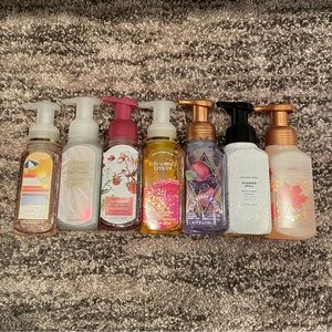 Bath and Body Works Foaming Soap Bundle